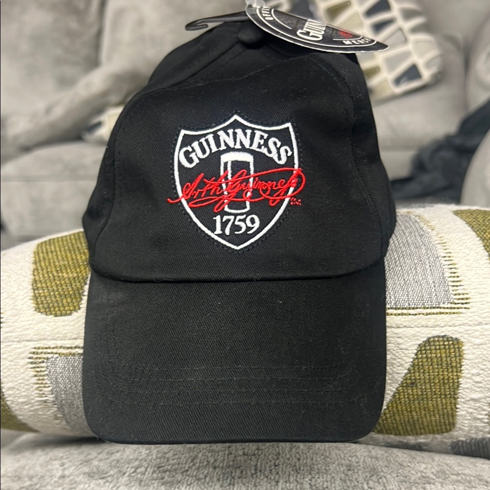Guinness Black Baseball Cap